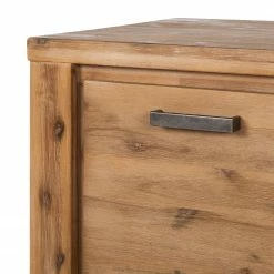 Ars Natura Meuble TV Toumanar II - Partiellement en acacia massif - Acacia sable -loftscape Boutique tv lowboard toumanar ii akazie teilmassiv akazie sand 3627521