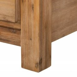 Ars Natura Meuble TV Toumanar II - Partiellement en acacia massif - Acacia sable -loftscape Boutique tv lowboard toumanar ii akazie teilmassiv akazie sand 3627525