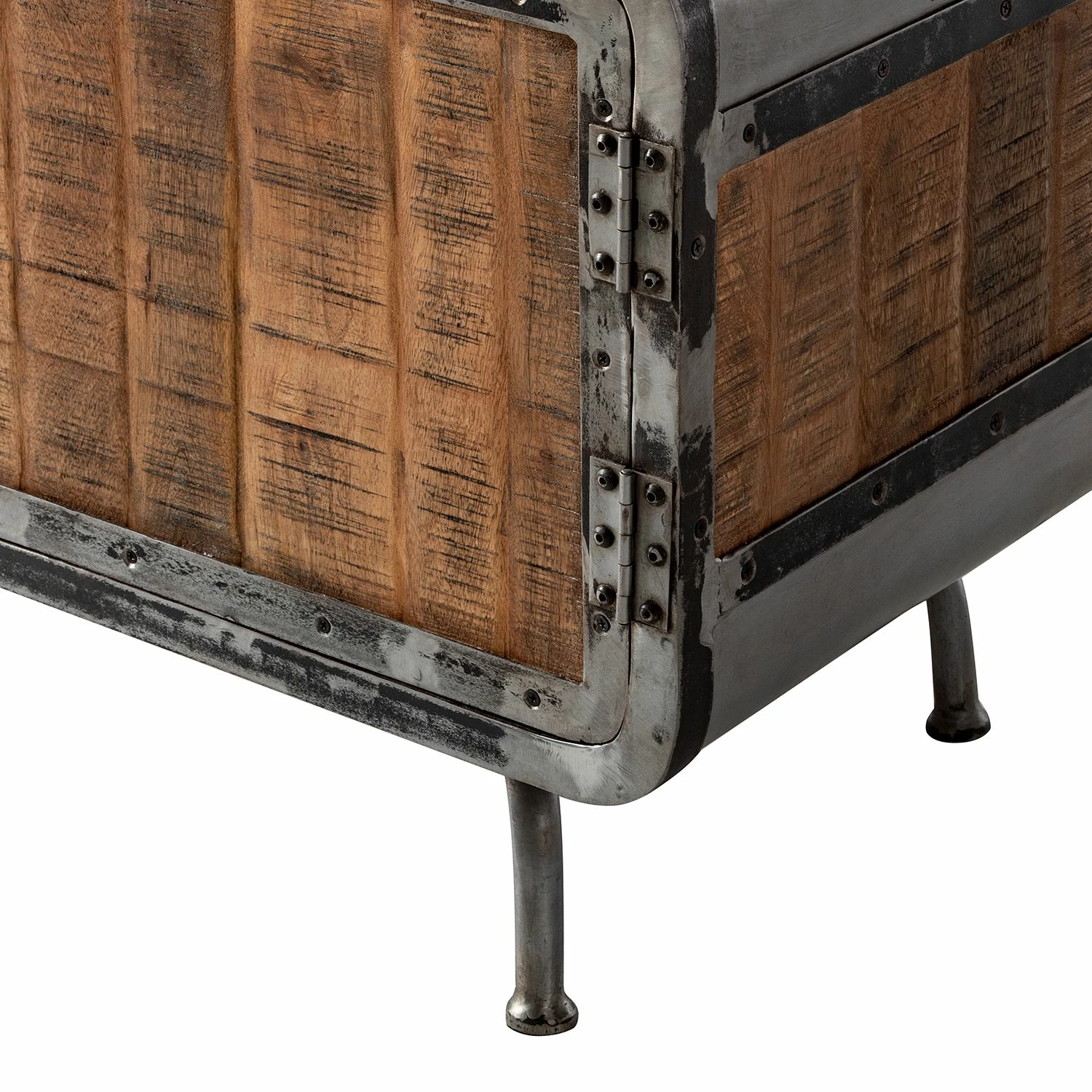 Ars manufacti Meuble TV Wharton I - Partiellement en acacia massif / Acier 13 Ars manufacti Meuble TV Wharton I - Partiellement en acacia massif / Acier – Image 11