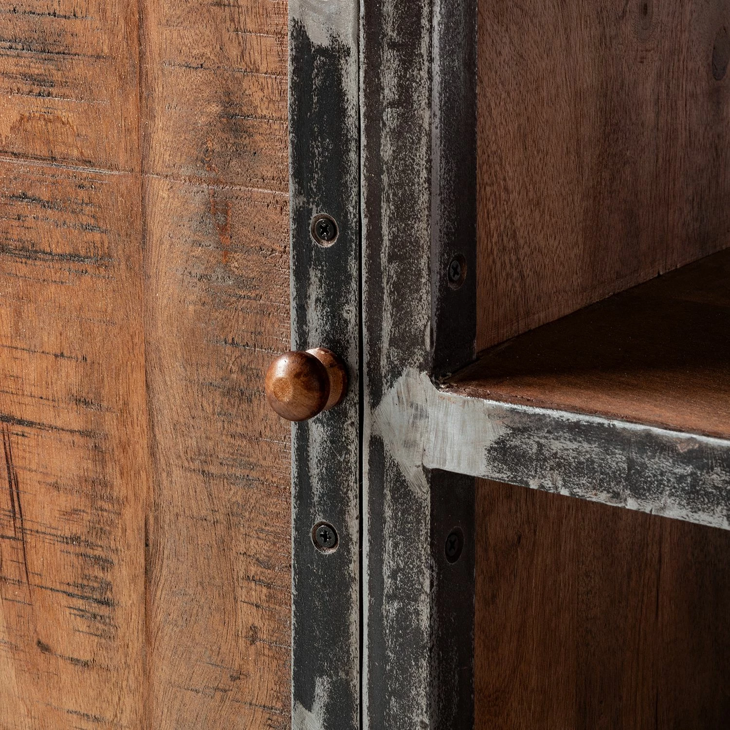 Ars manufacti Meuble TV Wharton I - Partiellement en acacia massif / Acier 10 Ars manufacti Meuble TV Wharton I - Partiellement en acacia massif / Acier – Image 8