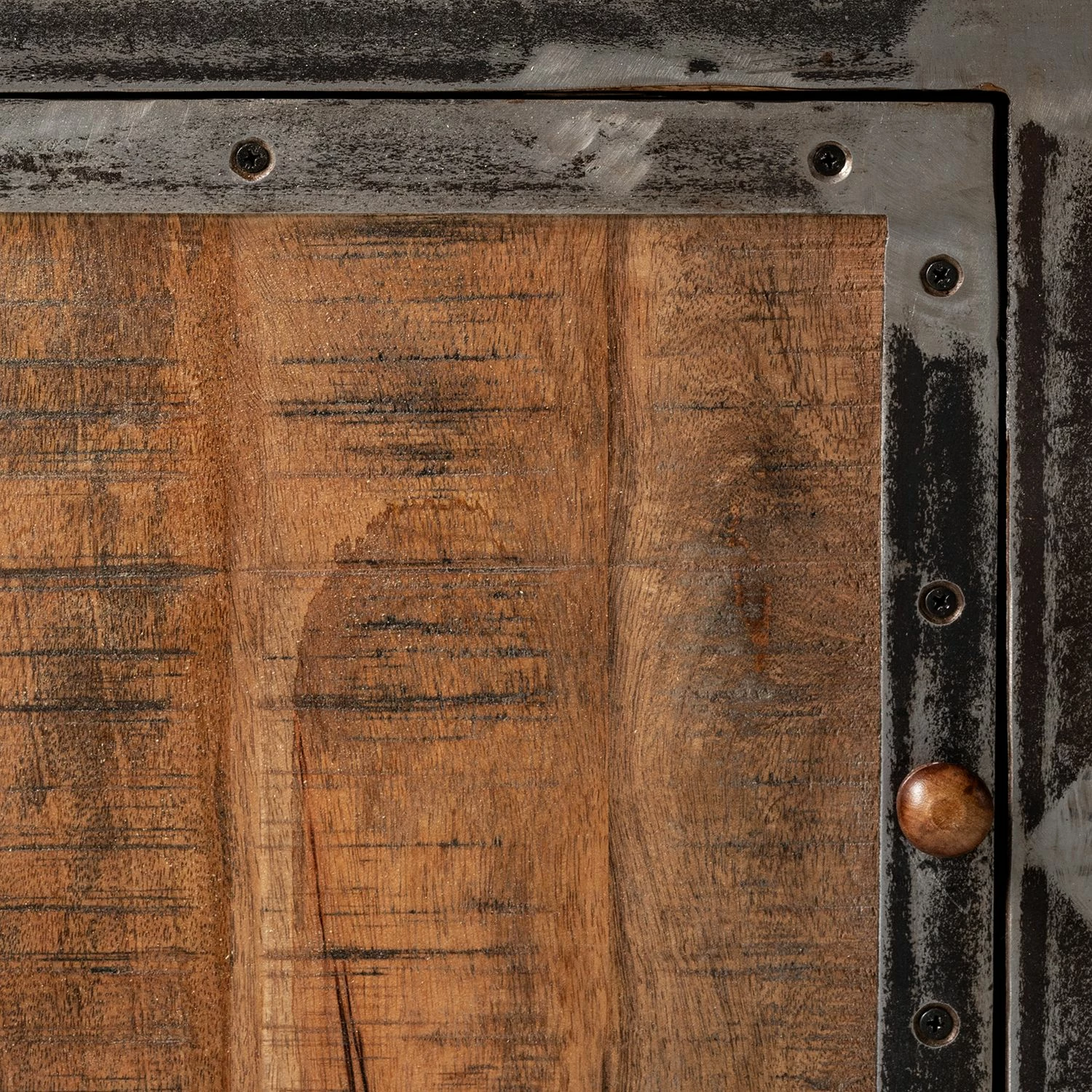 Ars manufacti Meuble TV Wharton I - Partiellement en acacia massif / Acier 11 Ars manufacti Meuble TV Wharton I - Partiellement en acacia massif / Acier – Image 9