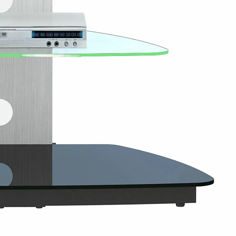 Jahnke Support TV CU-MR 50 (avec éclairage) - Aluminium / Verre 4 Jahnke Support TV CU-MR 50 (avec éclairage) - Aluminium / Verre – Image 3