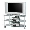 Maja Möbel Meuble TV Glenview I - Aluminium / Verre clair -loftscape Boutique tv rack glenview i aluminium klarglas 337816