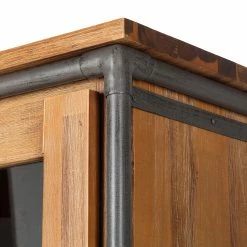 Ars manufacti Vitrine Atelier - Partiellement en acacia massif -loftscape Boutique vitrine atelier akazie teilmassiv 1833210