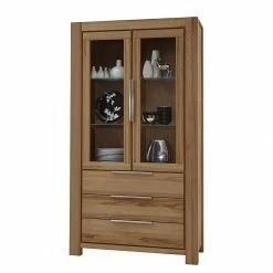 Ars Natura Vitrine Pia II - Chêne sauvage massif huilé