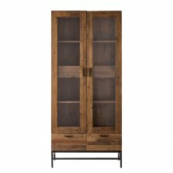 Ars manufacti Armoire vitrine Grasby - Pin recyclé / Métal - Pin foncé / Noir 11 Ars manufacti Armoire vitrine Grasby - Pin recyclé / Métal - Pin foncé / Noir -loftscape Boutique vitrinenschrank grasby altholz pinie metall pinie dunkel schwarz 4884848