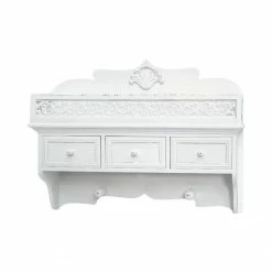 Maison Belfort Etagère murale Vermont I - Paulownia partiellement massif