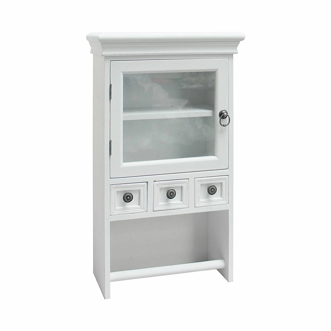 Maison Belfort Armoire murale Sousa - Paulownia partiellement massif 3 Maison Belfort Armoire murale Sousa - Paulownia partiellement massif