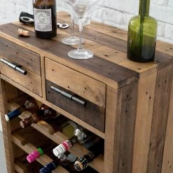 Ars manufacti Étagère à vin Tamati - Pin ancien / Métal - Pin foncé / Noir 16 Ars manufacti Étagère à vin Tamati - Pin ancien / Métal - Pin foncé / Noir -loftscape Boutique weinregal tamati altholz pinie metall pinie dunkel schwarz 4920708