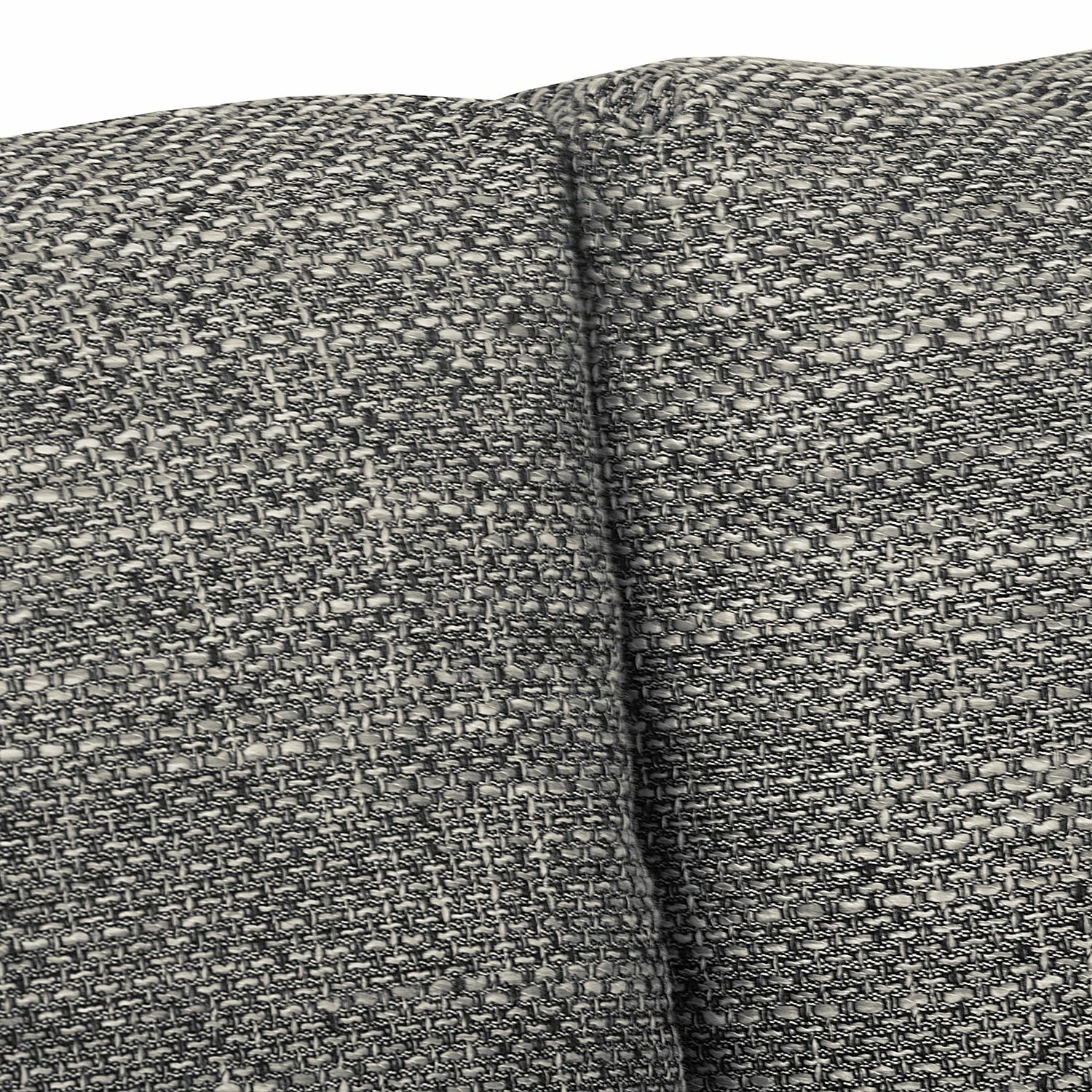 Roomscape Canapé panoramique Berrings - Convertible - Imitation cuir / Tissu structuré - Noir / Gris - Méridienne courte à gauche (vue de face) 29 Roomscape Canapé panoramique Berrings - Convertible - Imitation cuir / Tissu structuré - Noir / Gris - Méridienne courte à gauche (vue de face) – Image 27