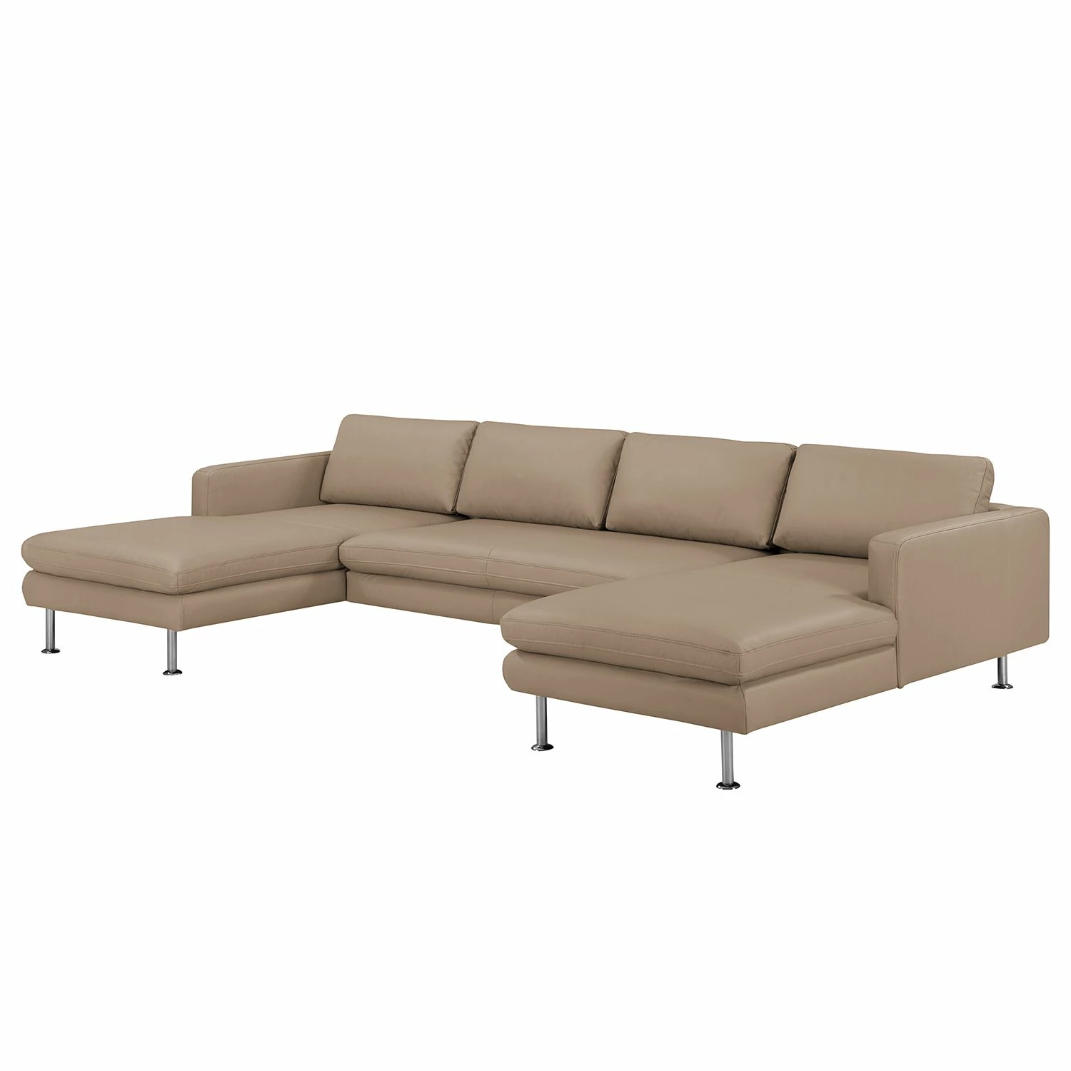 Fredriks Canapé panoramique Bivona II - Cappuccino 3 Fredriks Canapé panoramique Bivona II - Cappuccino