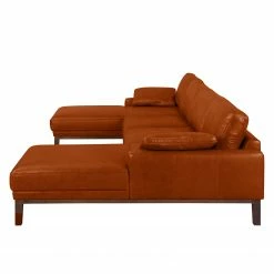 Ars manufacti Canapé panoramique Horley Cuir véritable - Cognac -loftscape Boutique wohnlandschaft horley echtleder cognac 4463320