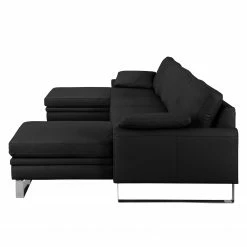 Fredriks Canapé panoramique Laureto II - Noir -loftscape Boutique wohnlandschaft laureto ii echtleder schwarz 4186680