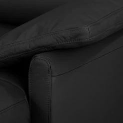 Fredriks Canapé panoramique Laureto II - Noir -loftscape Boutique wohnlandschaft laureto ii echtleder schwarz 4186692
