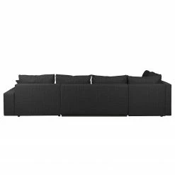 Roomscape Canapé panoramique Loorana (convertible) - Tissu structuré - Méridienne (longue/courte) à monter à gauche ou à droite - Anthracite 20 Roomscape Canapé panoramique Loorana (convertible) - Tissu structuré - Méridienne (longue/courte) à monter à gauche ou à droite - Anthracite -loftscape Boutique wohnlandschaft loorana mit schlaffunktion strukturstoff ottomane longchair beidseitig montierbar anthrazit 4096736