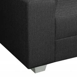 Roomscape Canapé panoramique Loorana (convertible) - Tissu structuré - Méridienne (longue/courte) à monter à gauche ou à droite - Anthracite 24 Roomscape Canapé panoramique Loorana (convertible) - Tissu structuré - Méridienne (longue/courte) à monter à gauche ou à droite - Anthracite -loftscape Boutique wohnlandschaft loorana mit schlaffunktion strukturstoff ottomane longchair beidseitig montierbar anthrazit 4096752