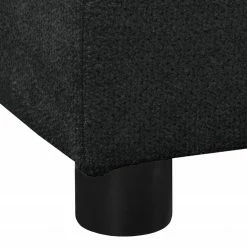 Fredriks Canapé panoramique Norley (convertible) - Tissu 40 Fredriks Canapé panoramique Norley (convertible) - Tissu -loftscape Boutique wohnlandschaft norley mit schlaffunktion webstoff longchair davorstehend rechts ottomane links dunkelgrau 5102292