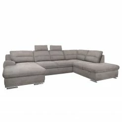 Loftscape Canapé panoramique Rollin - Cappuccino - Méridienne courte à gauche / longue à droite (vue de face) - Sans fonction