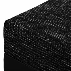 Fredriks Canapé panoramique Sibenik (convertible) - Imitation cuir / Tissu structuré - Anthracite - Méridienne courte à droite / longue à gauche (vue de face) -loftscape Boutique wohnlandschaft sibenik kunstleder strukturstoff anthrazit longchair davorstehend rechts ottomane links 4960212