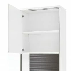 Loftscape Ensemble mural Arco I (5 éléments) - Blanc brillant / Gris 19 Loftscape Ensemble mural Arco I (5 éléments) - Blanc brillant / Gris -loftscape Boutique wohnwand arco ii 4 teilig hochglanz weiss grau 4710584 1