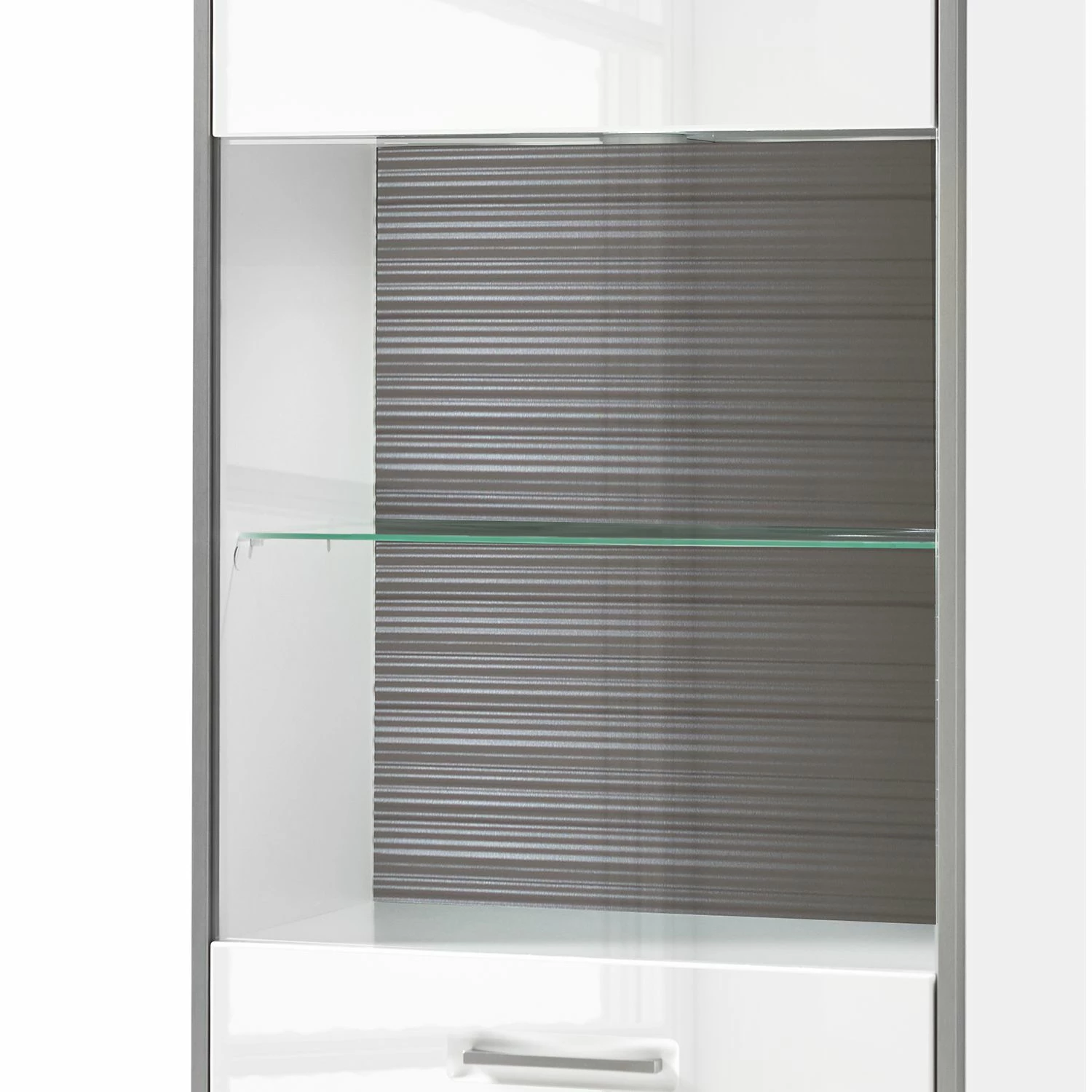 Loftscape Ensemble mural Arco II (4 éléments) - Blanc brillant / Gris 10 Loftscape Ensemble mural Arco II (4 éléments) - Blanc brillant / Gris – Image 8