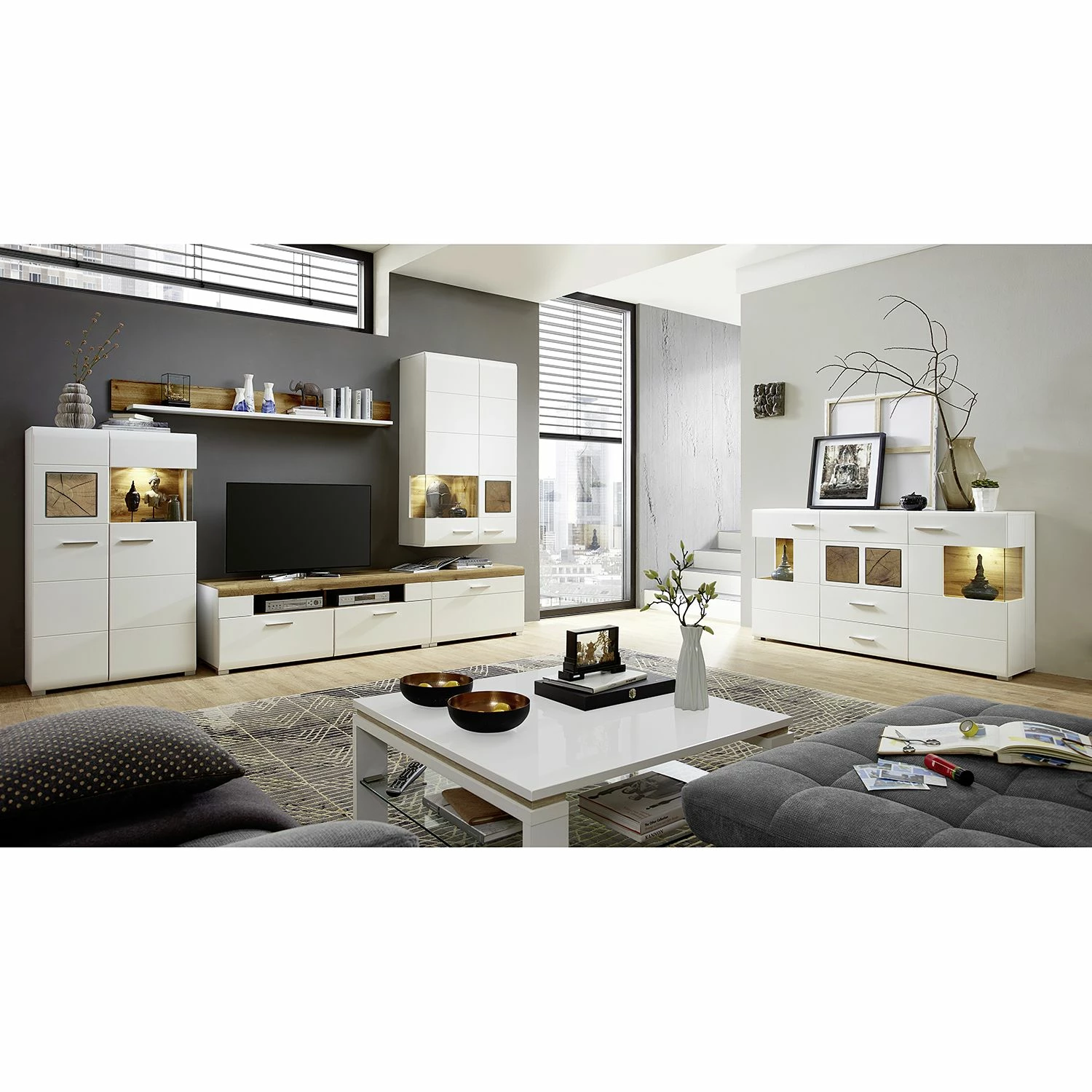 Loftscape Tablette murale Aulby - Blanc 5 Loftscape Tablette murale Aulby - Blanc – Image 3