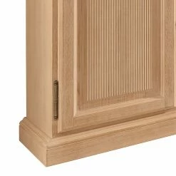 Ridgevalley Meuble TV Breddin (5 éléments) - Pin massif - Sans éclairage -loftscape Boutique wohnwand breddin 5 teilig pinie massiv 454804