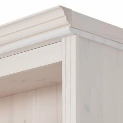 Maison Belfort Meuble TV Lillehammer I - 3 éléments - Pin massif - Epicéa blanc -loftscape Boutique wohnwand lillehammer i 3 teilig kiefer massiv weiss 1655022