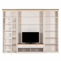 Maison Belfort Meuble TV Lillehammer I - 3 éléments - Pin massif - Pin blanc / Pin couleur miel 15 Maison Belfort Meuble TV Lillehammer I - 3 éléments - Pin massif - Pin blanc / Pin couleur miel -loftscape Boutique wohnwand lillehammer i 3 teilig kiefer massiv weiss kiefer 1305270