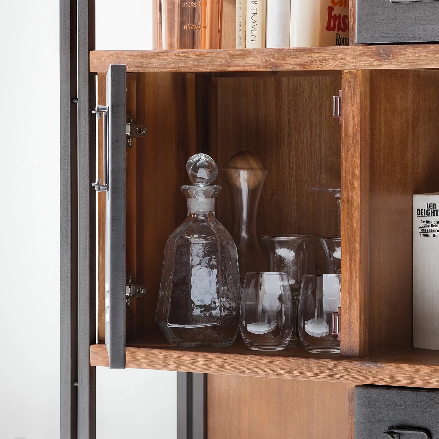 Ars manufacti Buffet Manchester II - Acacia massif / Métal 11 Ars manufacti Buffet Manchester II - Acacia massif / Métal – Image 9