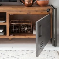 Ars manufacti Buffet Manchester II - Acacia massif / Métal 21 Ars manufacti Buffet Manchester II - Acacia massif / Métal -loftscape Boutique wohnwand manchester i 3 teilig akazie teilmassiv metall akazie anthrazit 4874612