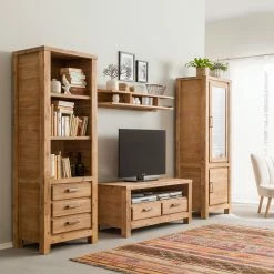 Ars Natura Ensemble mural Toumanar I (4 éléments) - Partiellement en acacia massif - Acacia sable