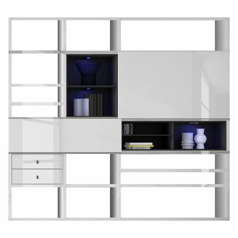 Loftscape Etagère XL Emporior l.C - Avec éclairage 3 Loftscape Etagère XL Emporior l.C - Avec éclairage