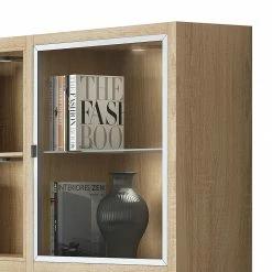 Loftscape Mur d'étagères XL IX.B - Blanc / Imitation chêne 7 Loftscape Mur d'étagères XL IX.B - Blanc / Imitation chêne -loftscape Boutique xl regalwand ix b inkl beleuchtung weiss eiche dekor 1555646