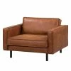 Ars manufacti Grand fauteuil FORT DODGE - Microfibre Yaka: Cognac -loftscape Boutique xl sessel fort dodge antiklederlook cognac 4670044