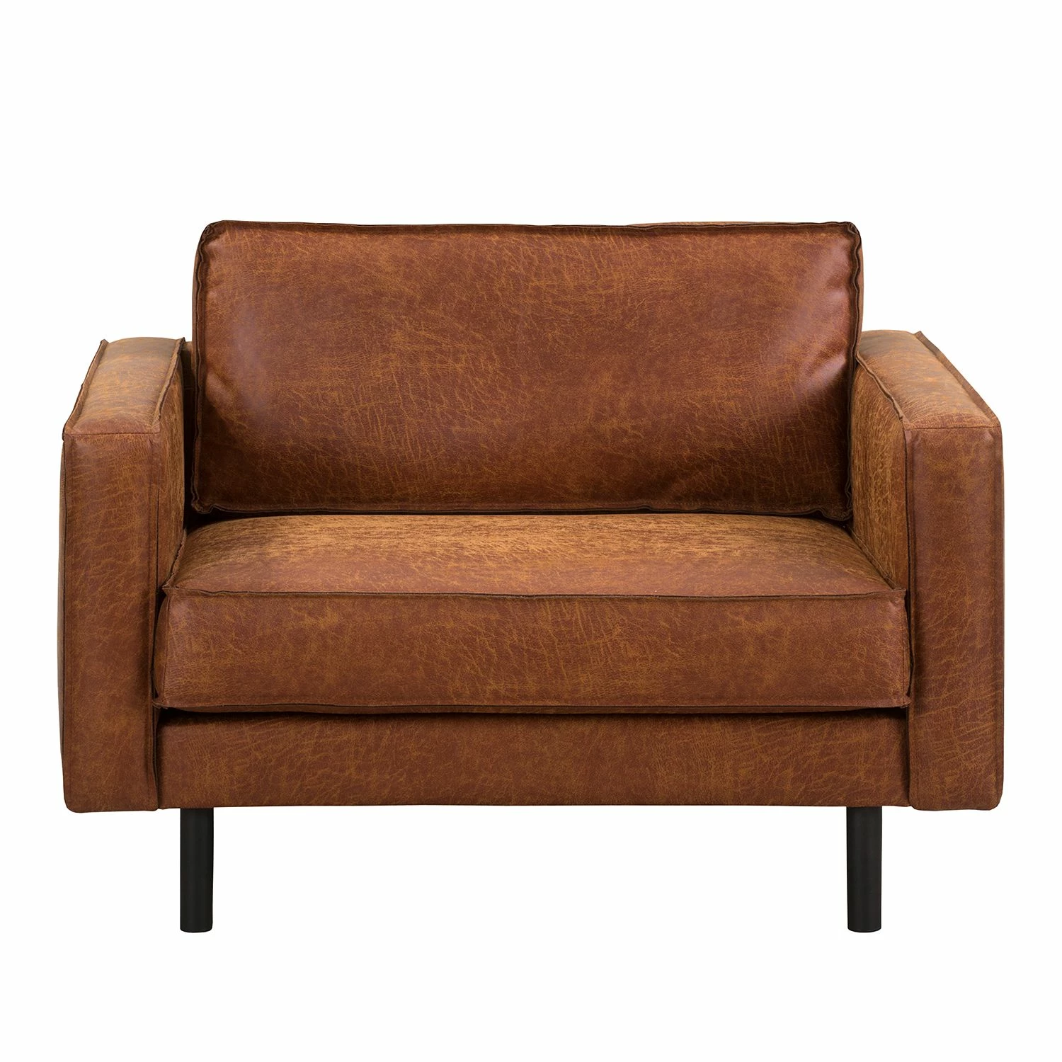Ars manufacti Grand fauteuil FORT DODGE - Microfibre Yaka: Cognac 5 Ars manufacti Grand fauteuil FORT DODGE - Microfibre Yaka: Cognac – Image 3