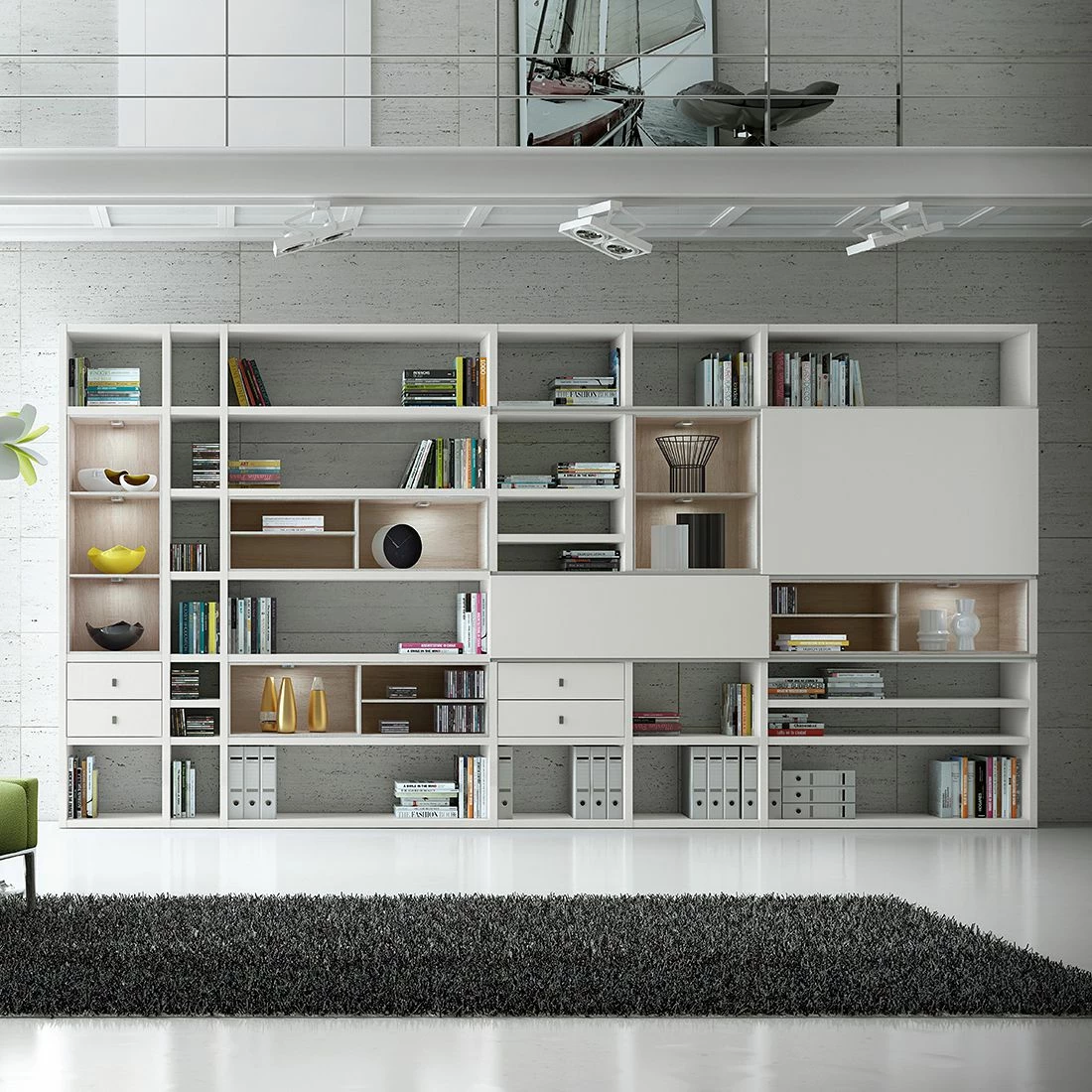 Loftscape Etagère XXL Emporior I.B - Avec éclairage 4 Loftscape Etagère XXL Emporior I.B - Avec éclairage – Image 2