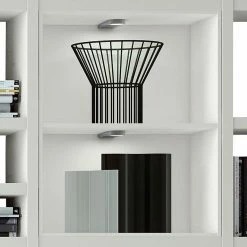 Loftscape Etagère XXL Emporior II - Blanc crème - Avec éclairage -loftscape Boutique xxl regalwand emporior ii weiss 289591